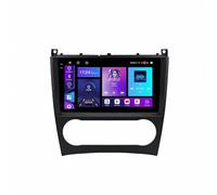 Écran Portable sans Fil Carplay pour Benz C-Class W203 W209 2004-2011 Apple Car Play & Android Auto, Mises à Jour OTA, Mirror Link, Bluetooth 5.0, Commande Vocale, GPS, 8 Nuclear 6G+128G