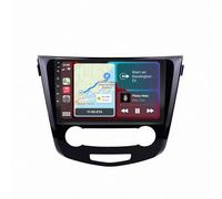 Écran Portable sans Fil Carplay pour Nissan Qashqai X-Trail 2013-2016 Caméra de Recul Prend en Charge A-Pple Carplay & Android Auto, GPS, Mirror Link, Appels, 4 Nuclear 4G+64G
