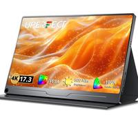Écran portable ultra haute définition 4K de 17,3 pouces 3840*2160, rapport de contraste 1500:1, luminosité 500cd/m², 100 % AdobeRGB