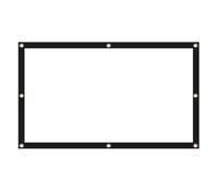 Écran Pouces Polyester 84 de Projection Portable Pliable 16: 9 | Anti-plis, Usage Théâtre et Bureau, Léger et Transportable, Format Compact pour Installation Simple