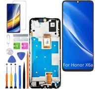 Écran Pour Honor X6a Wdy-Lx1 Wdy-Lx2 Écran Lcd De Rechange Assemblée Réparation Kit (Noir Avec Cadre)