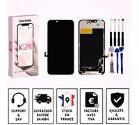 ECRAN POUR IPHONE 13 MINI LCD +OUTILS +ADHESIF NOIR
