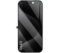 Écran pour iPhone 15 Pro Hard OLED avec Nappe et Plaque Préassemblées Noir