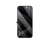 Écran pour iPhone 15 Pro Hard OLED avec Nappe et Plaque Préassemblées Noir