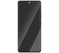 Écran pour Motorola Edge 50 Ultra LCD + Vitre Tactile + Châssis Gris foncé