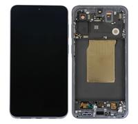 Écran pour Samsung Galaxy A57 5G Dalle AMOLED avec Vitre Tactile et Châssis Samsung Gris