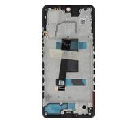 Écran pour Xiaomi Redmi Note 12 Pro 5G LCD plus Vitre Tactile plus Châssis Xiaomi Noir Noir G