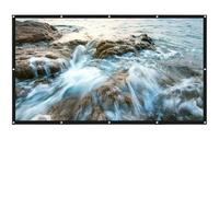 Écran Projection HD Pliable 100' 16:9 4:3 Portable 4K Facile Nettoyage YONIS