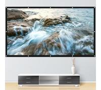 Écran Projection Pliable HD 4K 120' 16:9 Portable Facile Nettoyage Maison/Bureau YONIS