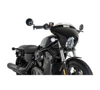 Puig Batwing Sml Sport Harley Davidson Nightster 975 Special 2024 Windshield Argenté