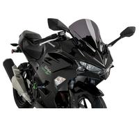 Puig Pare-brise Z-Racing 22015F pour Kawasaki Ninja 500 24-25 – Bulle acrylique 3 mm, fumé foncé