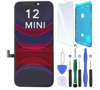 Ecran Remplacement pour iPhone 12 Mini Avec Joint d'ecran, verre trempe + Outils