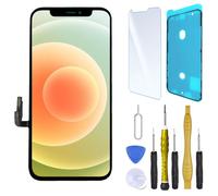 Ecran Remplacement pour iPhone 12 Pro Avec Joint d'ecran, verre trempe + Outils