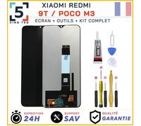 Ecran Remplacement pour Xiaomi REDMI 9T / Xiaomi Poco M3 M2010J19SG +Colle +Kit