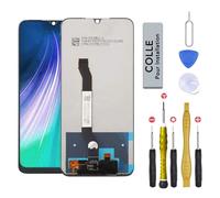 Ecran Remplacement pour XIAOMI REDMI NOTE 8 Noir + Outils + Colle