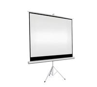 Ecran Retroprojecteur Retractable avec Support Écran PVC Haute Définition 4K Toile de Projection Hauteur Réglable Toile Videoprojecteur Murale Idéal pour Le Camping et Les Salles(146 * 110cm)