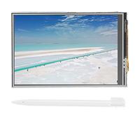 Écran RPi de 3,5 pouces, moniteur tactile résistif 480 x 320 4B avec écran tactile LCD à stylet, écrans optoélectriques, électronique pantallas public adapté pour 3B+