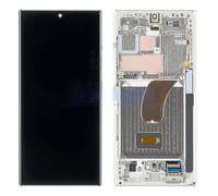 Ecran Samsung Galaxy S23 Ultra 5G (S918) Argent + Châssis (OEM Soft Oled)