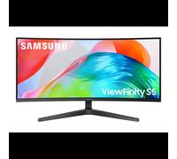 Écran Samsung S55GH 34" 3440x1440 UltraWide Quad HD LCD 21:9 5ms 178° VESA noir LS34H550GAUXEN