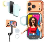 Écran selfie avec lumière - SYNCO - Xview M4 AI - Lumière magnétique détachable - Commande gestuelle jusqu'à 3m