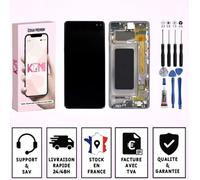 Écran smartphone - KOMI - Samsung Galaxy S10 (G973) - LCD Incell - Châssis intégré - Noir