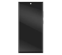 Écran Soft OLED pour Samsung S23 Ultra avec Vitre Tactile et Châssis Noir