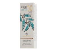 Écran solaire botanique australien doré visage teinté FPS 50 moyen à bronzage...