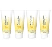 Écran Solaire Léger SPF 50, Défense UV, Lotion For Le Visage Et Le Corps Non Parfumée, Formule Hydratante Non Collante(4pcs)