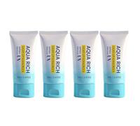 Écran Solaire Lumineux SPF 50, Riche En Eau, Défense UV Hydratante Et Légère, For Peaux Grasses Et Mixtes, 2,47 Oz(4pcs)