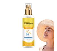 Écran Solaire Pour Le Cuir Chevelu | Mistrasse Solaire Aux Cheveux | Protection UV Légère Pour La RACIN Des Cheveux | SPF 30 Hair Spray Bields Bands Des Dommages Du Soleil, Empêche La Décoloration De