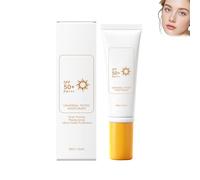 Écran solaire teinté pour visage SPF 50, hydratant universel teinté SPF50 P cran solaire teinté hydratant, sans sensation collante, contre les rayons UVA et UVB