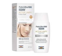 Écran Solaire Visage Isdin Foto Ultra 100 Active Unify Soin Anti-Taches Spf 50+ (50 Ml)