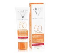 Écran solaire visage Vichy VCH00115 Spf 50 50 ml 3-en-1 Anti-âge