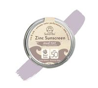 Écran Solaire Zinc Naturel Minéral Sport SPF 30 Suntribe - 45 g, Bio+Biodégradable, 100% Naturelle - Sans Danger Pour Les Récifs, Oxyde de Zinc Non Nano, Trés Résistante à l'Eau, Surf - Teinté