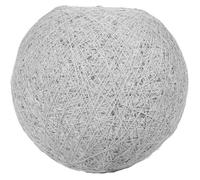 Lum & Co Écran Suspension en forme de boule, gris clair, 20 x 19 x 20 cm