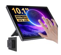 Écran tactile 10,1" pour Raspberry Pi, écran tactile portable IPS 5 points 1920 x 1200 avec interface HDMI double haut-parleur pour Raspberry Pi 5/4B/3B+/3B/B+ Jetson Nano Win11/10/8/7 (10,1" 1920 x