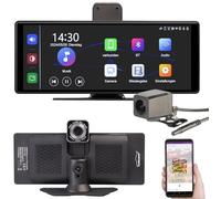 Écran tactile 10,26" sans fil, fonctions Carplay avec caméra de recul [Lescars]