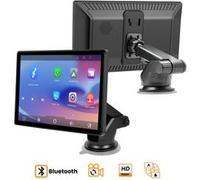 Ecran Tactile 8 pouces pour CarPlay Android Auto Noir