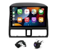 Écran tactile 9" Android 15 Autoradio pour Honda CR-V 2001-2006 2G+64G | Caméra de recul 2 DIN pour Honda CR-V avec CarPlay sans fil Android Auto Bluetooth WiFi GPS Navigation FM/RDS Radio SWC AHD