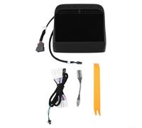 Écran tactile arrière pour Tesla Model 3/Y 2019+ avec contrôle de la température, interface en mode nuit et miroir de téléphone sans fil