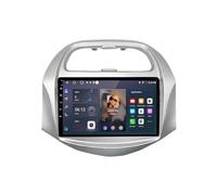 Écran Tactile Audio de Voiture pour Chevrolet Spark Beat 2018-2020 Bluetooth Voiture Stéréo WiFi Récepteur Radio FM USB Lien Miroir Auto Navi, 4 Nuclear 4G+64G