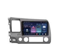 Écran Tactile Audio de Voiture pour Honda Civic 8th 8gen 2005-2011 Bluetooth Voiture Stéréo WiFi Récepteur Radio FM USB Lien Miroir Auto Navi, 8 Nuclear 8G+256G