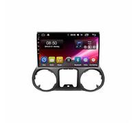 Écran Tactile Audio de Voiture pour Jeep Wrangler 3 Jk 2010-2018 Poste Radio Bluetooth Main Libre, Écran Tactile, Navigation GPS, Contrôle Vocal, Aux, 4 Nuclear 1G+32G
