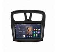 Ecran Tactile Autoradio Portable pour Renault Sandero Logan Symbol Dacia 2012-2019 Écran Tactile HD/Bluetooth 5.0/Caméra de Recul Inclus/GPS/Airplay/Mirrorlink/Commande, 8 Nuclear 4G+64G