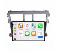 Ecran Tactile Autoradio Portable pour Toyota Vios 2007-2013 Poste Radio Bluetooth Main Libre, Écran Tactile, Navigation GPS, Contrôle Vocal, Aux, 8 Nuclear 4G+64G