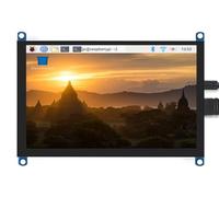 Écran tactile capacitif LCD de 5 pouces compatible avec Raspberry Pi 800 × 480 pixels Résolution HDMI/VGA Interface divers systèmes compatibles Jetson Nano PC Windows