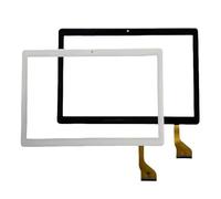Écran tactile capacitif pour tablette compatible P/N Kingvina GG1068-HL 10,1" noir avec capteur de numérisation, panneau externe en verre (blanc)
