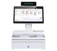 Écran Tactile de 14,1 Pouces, Caisse enregistreuse, Clavier, imprimante intégrée de 58 mm, Paquet Complet, Ordinateur POS, Point de Vente d'usine, Caisse enregistreuse pour commerces et