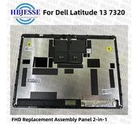 Écran tactile de numériseur de matrice LCD FHD d'origine pour Dell Latitude 13 7320 panneau d'assemblage de remplacement détachable 2-en-1 With frame