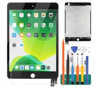 Écran tactile de rechange pour iPad Mini 5 7.9 2019 A2126 A2124 A2133 LCD Écran tactile Digitizer Assemblée Panneau de verre Matrix Kit de réparation (noir)